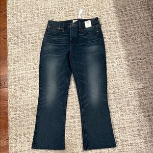 NWT J. Crew Dark Blue Women Flare Jeans